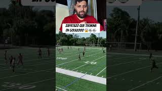 Zapatazo que termina en golazo 😱⚽️🔥 #futbol #football #soccer #shorts