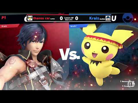 Binghamton eSports with Passion 24 - Losers Quarters - thanos car (Pichu) vs Kraiz (Chrom)