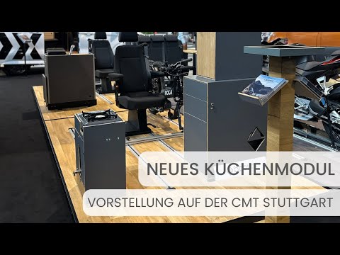 Camper Ausbau - Neues babum Küchenmodul für deinen Van 🚐 Vorstellung auf der CMT Stuttgart 2024