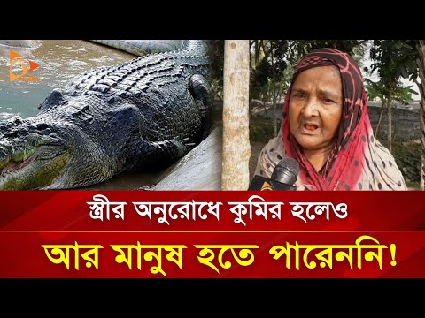 স্ত্রীর অনুরোধে কুমির হলেও আর মানুষ হতে পারেননি! | Nagorik TV