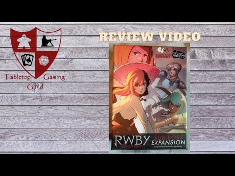 RWBY  Combat Ready – Sub Boss Expansion Board Game Review