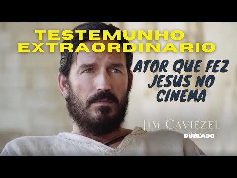 Testemunho Extraordinário jim caviezel Ator Que fez Paixão De Cristo 2004! Dublado