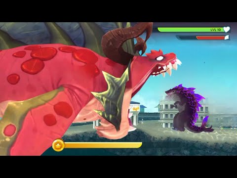 NEW GIANT MONSTER SHARKNAROK UNLOCKED AND GAMEPLAY + ALL TRAILER - Hungry Shark Evolution