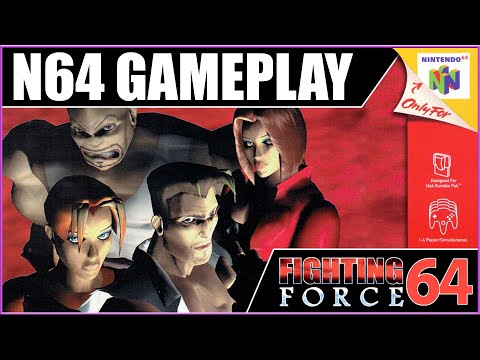 SEGA Saturn unreleased Games: Fighting Force - Core Design