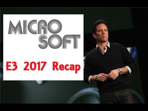 E3 2017 Microsoft Press Conference Recap