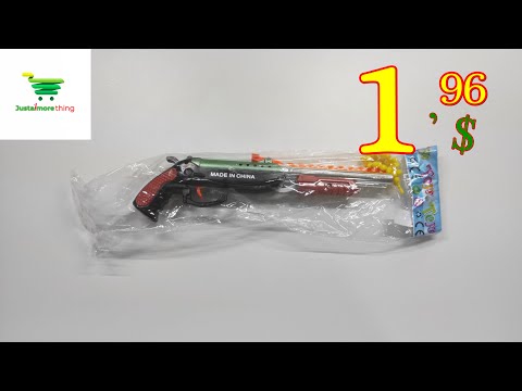 Cheap and small BB shotgun double barrel ! (1,96 USD) Unboxing & Test