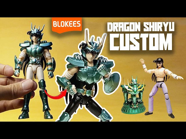 Vídeo relacionado con Blokees - Kit de modelo Saint Seiya Champion Class 09 Dragon Shiryu