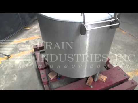 Vulcan Hart, Model EL60,  60 gallon self contained electric, steam jacketed kettle