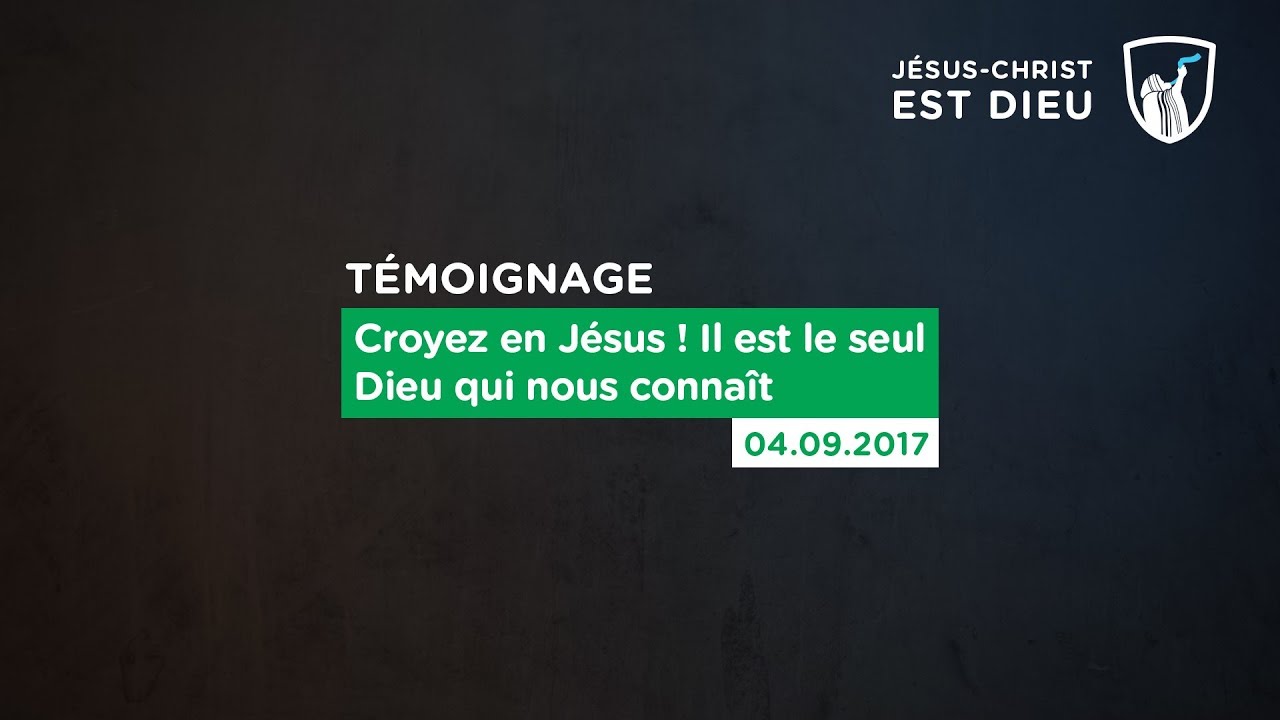 Thumbnail of video: Croyez en Jésus ! Il est le seul Dieu qui nous connaît ✒️ 🇮🇳