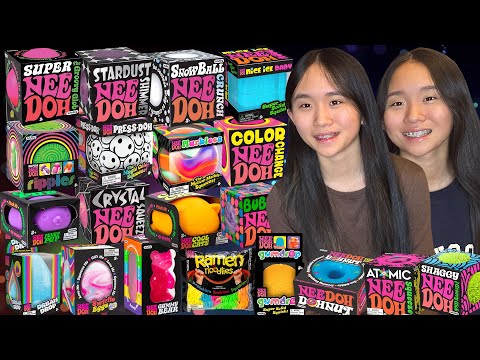 What is the BEST NeeDoh? (Best to Worst Ranking) | Janet and Kate
