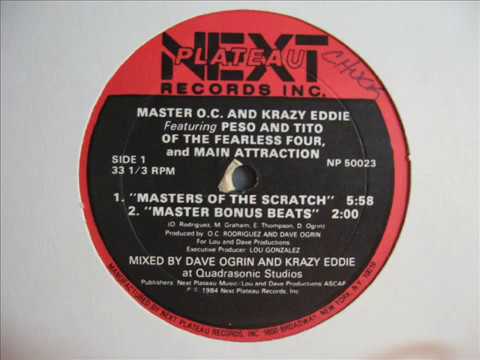 Master O.C. And Krazy Eddie- Masters Of The Scratch (VOCAL & BONUS BEATS)