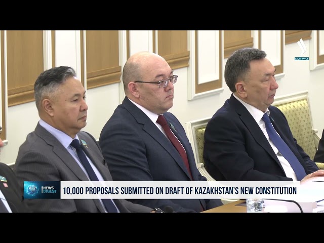 Жаңа Конституция жобасы бойынша 10 мыңға жуық ұсыныс түсті