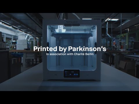 病気が、はじめて機械に感染した / シャリテ・ベルリン大学病院「Printed by Parkinson's」