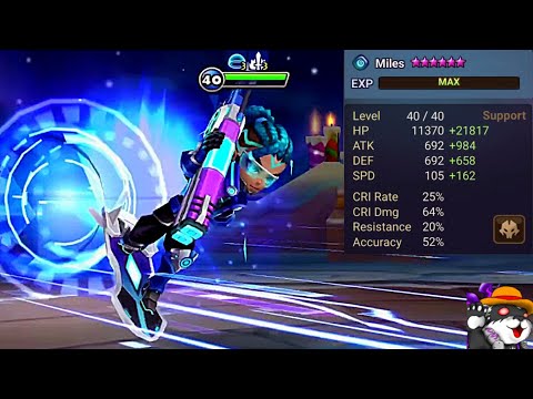 The Power Of Miles (Water Sky Surfer) In RTA | Summoners War