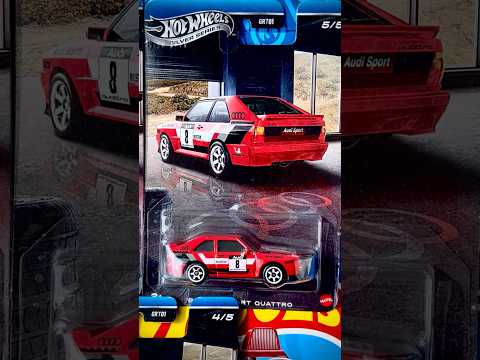 2026 Hot Wheels Audi Silver Series '84 Audi Sport Quattro JKY19 Ауди Спорт Кватро красная Сильвер Серия Спесерия - фото 1 - id-p3047872397