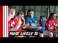 'HIJ doet zoveel VOOR en NA de TRAINING' | Most Likely To | Rots, Sybrandy, Karssies & Yegoian