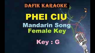 Download lagu Phei Ciu (Karaoke) Mandarin Song, nada cewek/Female Key G mp3