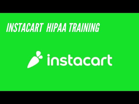 Hipaa Instacart Answers