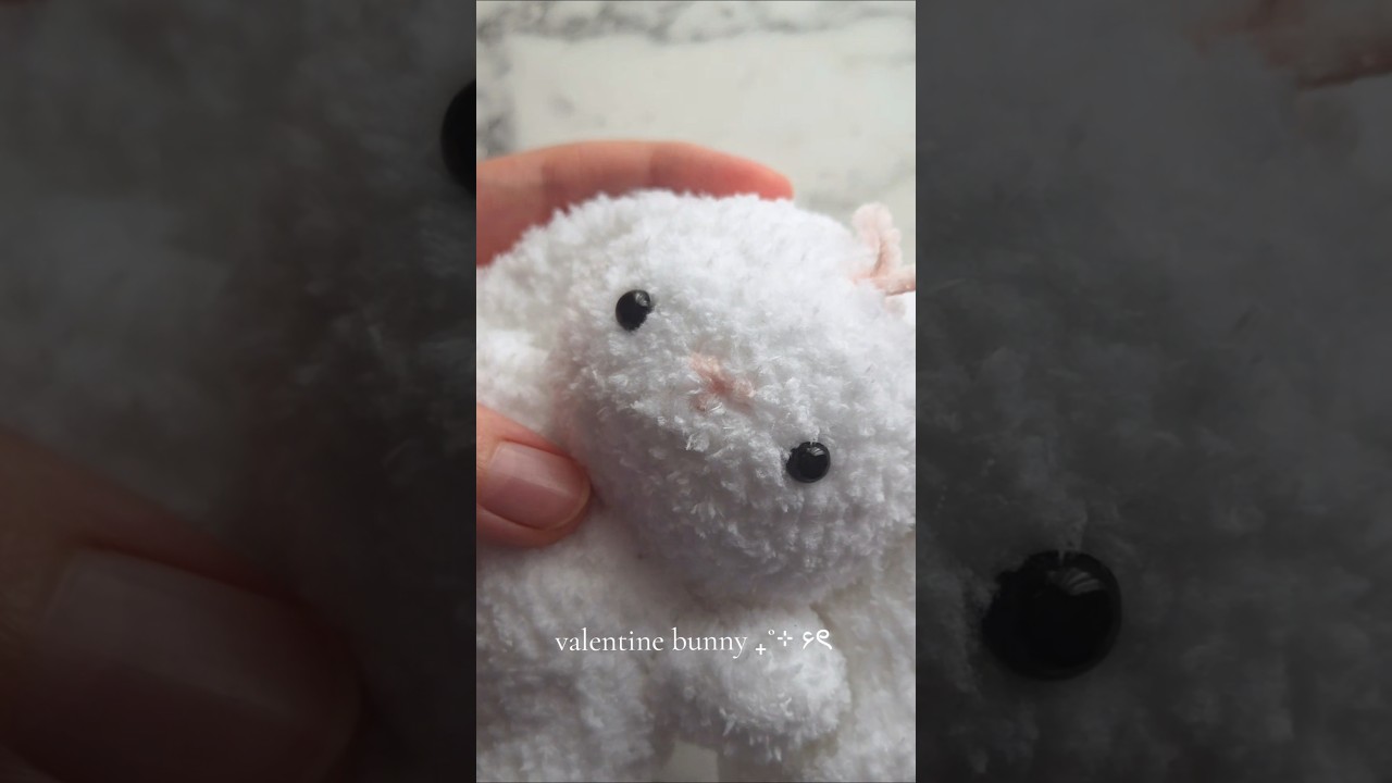 Happy Valentine's Day ⸜(｡˃ ᵕ ˂ )⸝♡ #cute #valentinesday #crochet