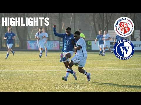 VAN ELDONK DRAAIT HET OM MET 2 GOALS! 🔥 | Fortuna Wormerveer - WV-HEDW | Highlights