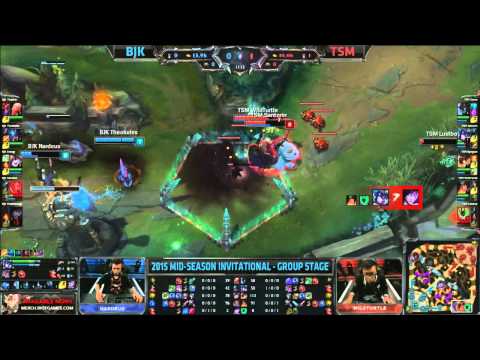 Dumbledoge - Quick Recap / All Chat - TSM vs Besiktas - League of Legends