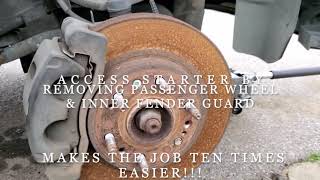 How to Replace Starter on 07-14 Chevy, GMC and Cadillac SUV/Trucks