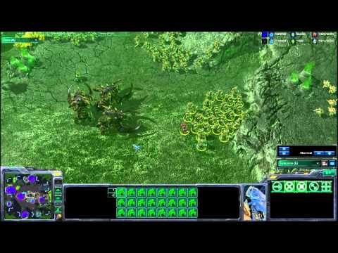 Starcraft 2: 75 Zealots vs 3 Maxed out Ultralisks