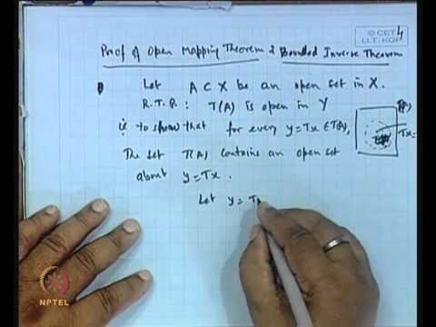 Mod-01 Lec-34 Open Mapping Theorem