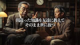 間違った知識を友達に教えてそのまま世に放つ