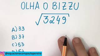 Como Descobrir A Raiz Quadrada De Um Número Grande