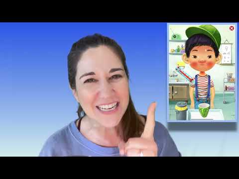 Playing Pepi Doctor w/ Milo! Ms. Marci's Language Learning Apps for Kids: Tips for caregivers!