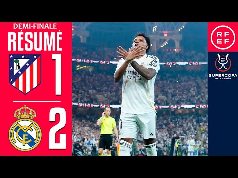 Atletico Madrid - Real Madrid | 1-2 | Summary | Spanish Super Cup 2025 | Real Madrid Atletico