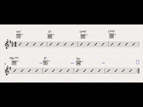 Autumn Leaves Gypsy Jazz Backing Track