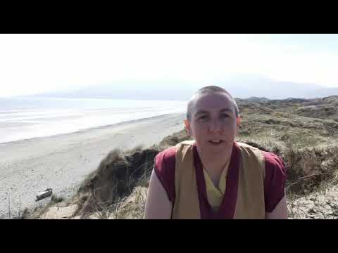 Buddhist Meditation on a Donegal beach sound like what you need right now?