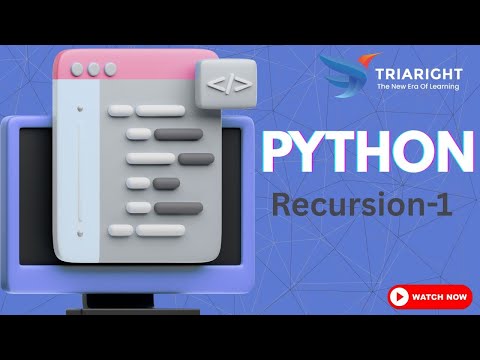 Recursion In Python Introduction Basics Python Tutorial Chapter 14 – Part 1