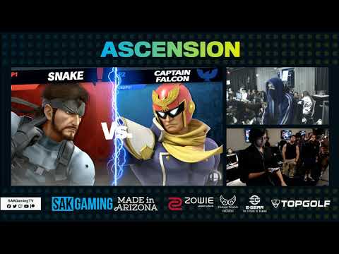Ascension IX Top 64 WR2 - CRUP!!! (Captain Falcon) vs Seabass (Snake)