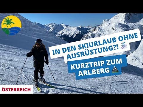 Skiurlaub mit nur einem Rucksack | Kurztrip nach Lech & Zürs, Österreich ⛷️
