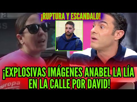 💥​ESCÁNDALO EN LA CALLE! ANABEL PANTOJA POR RUPTURA DAVID RODRÍGUEZ Y JUICIO DE SU HIJA ALMA