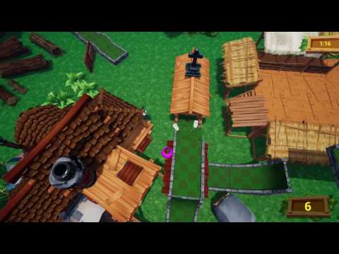 Golf it - Playing our new map "Konovalenko"! Best map in the game!