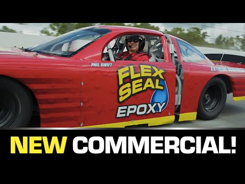 Phil Swift Saws a Race Car in Half! | Flex Seal Epoxy