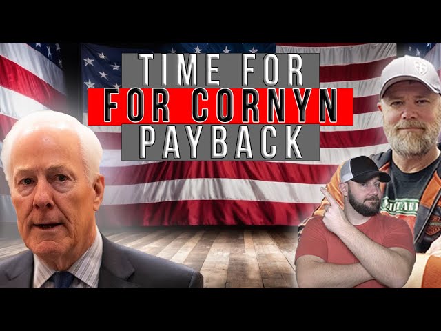 First Order Of Business... EJECT GUN CONTROLLING CORNYN From Senate Majority Leader