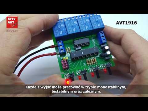 AVT1916 - Konfigurowalny przełącznik 4-kanałowy