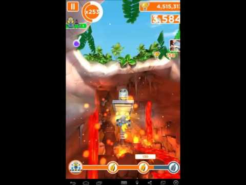 Despicable Me Minion Rush - Level 717, 718 and 719 The Mall All 9 Fruits