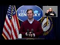 Gov. Beshear - State's Response to the Tornado Damage and the Coronavirus 12.20.21