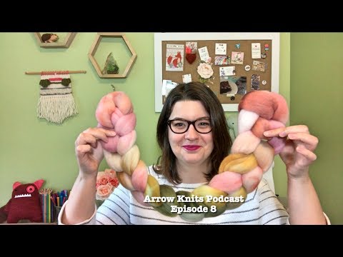 Arrow Knits - Episode 8: Colonel Mustard with the Rose Colored Fiber