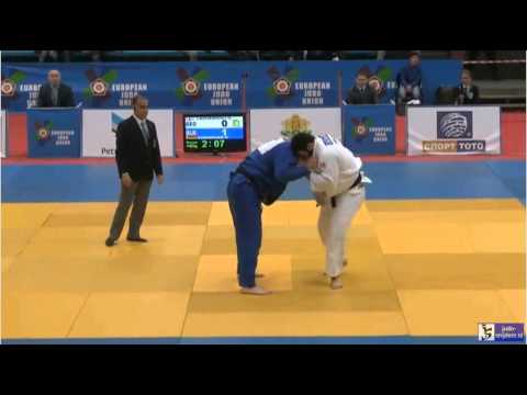 Judo 2016 European Open Sofia: Lazuashvili (GEO) - Vakhaviak (BLR) [+100kg] bronze