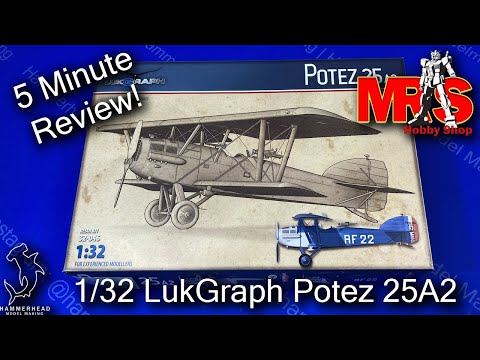 LukGraph 1/32 Potez 25A2 | 5 Minute Review