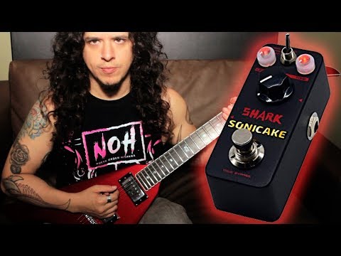 SONICAKE MiniLane Shark Classic Crunch/Distortion Guitar Effects Pedal(U.S. domestic inventory) image 6