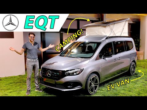 New Benz EV! Mercedes EQT Premiere REVIEW with Marco Polo camping and Brabus inside 😉