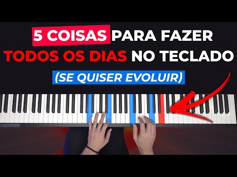 5 Coisas que você Deve fazer Todos os Dias no Teclado (se quiser evoluir)